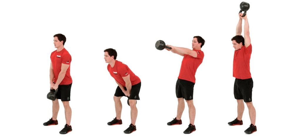 Kettlebell swing exercise for Proximal Hamstring Tendinopathy